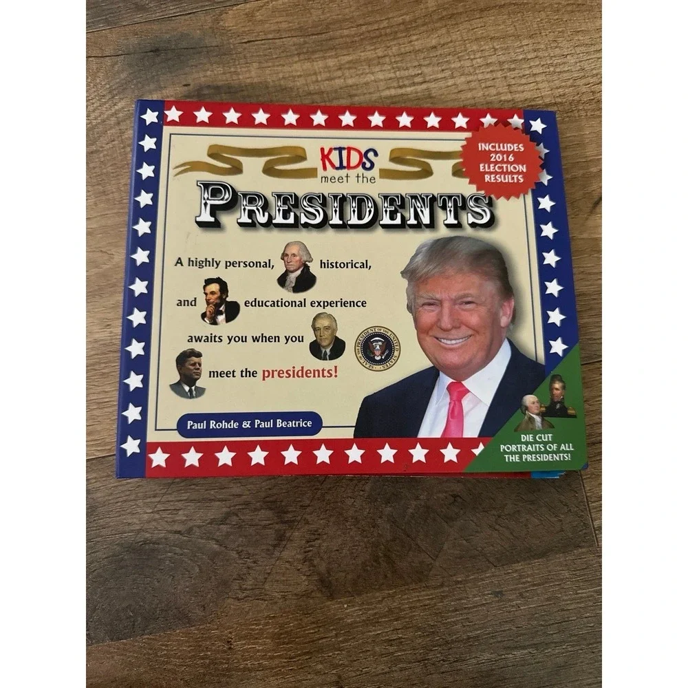 Kids Meet the Presidents Spiral Book 2016